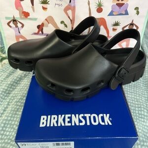 NWT Birkenstock Birki Flow EVA Black 39
